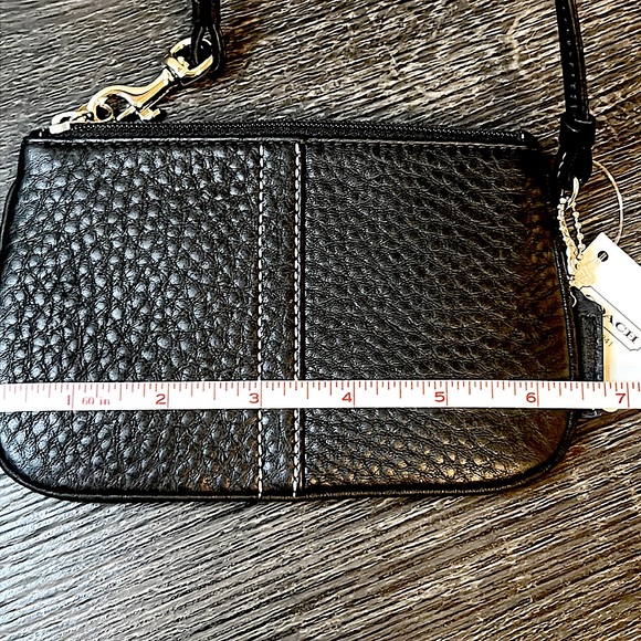 Coach - Pebbled Leather Mini Pouch - Picture 7 of 9